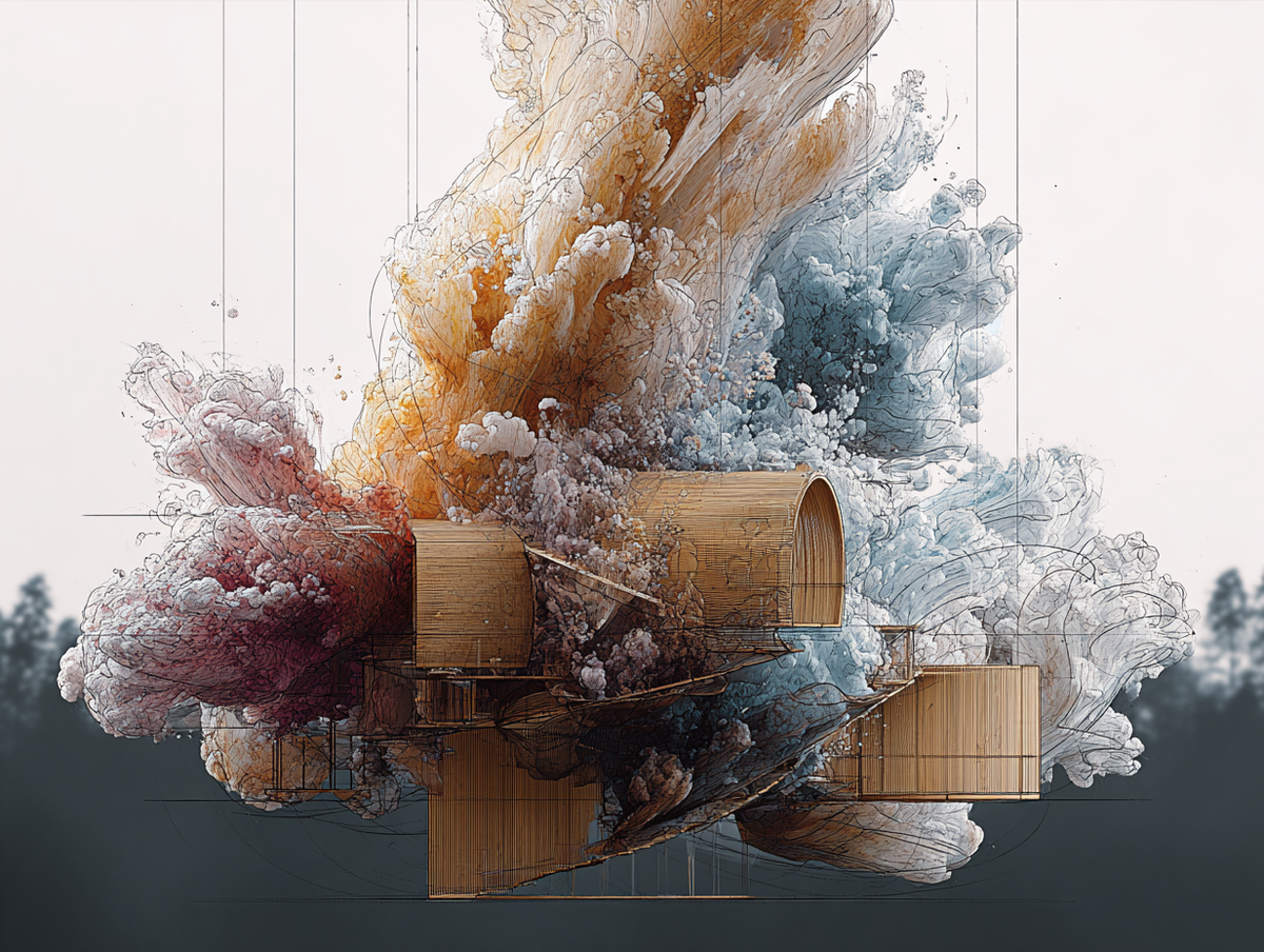A House for the Storm limited-edition fine art print by adelavega
